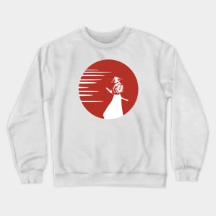 Crimson Dawn Crewneck Sweatshirt